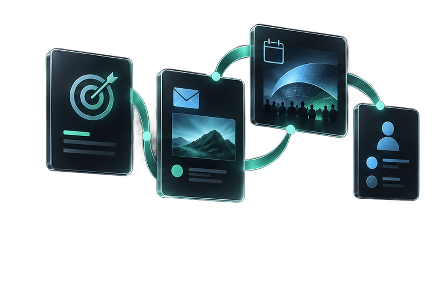 Account based marketing: Campaign coordination illustration