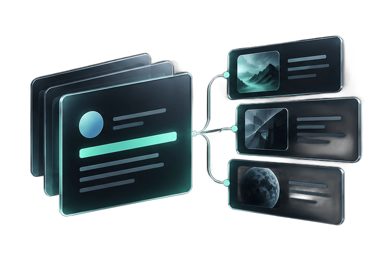 Aeo: Answer-led content illustration