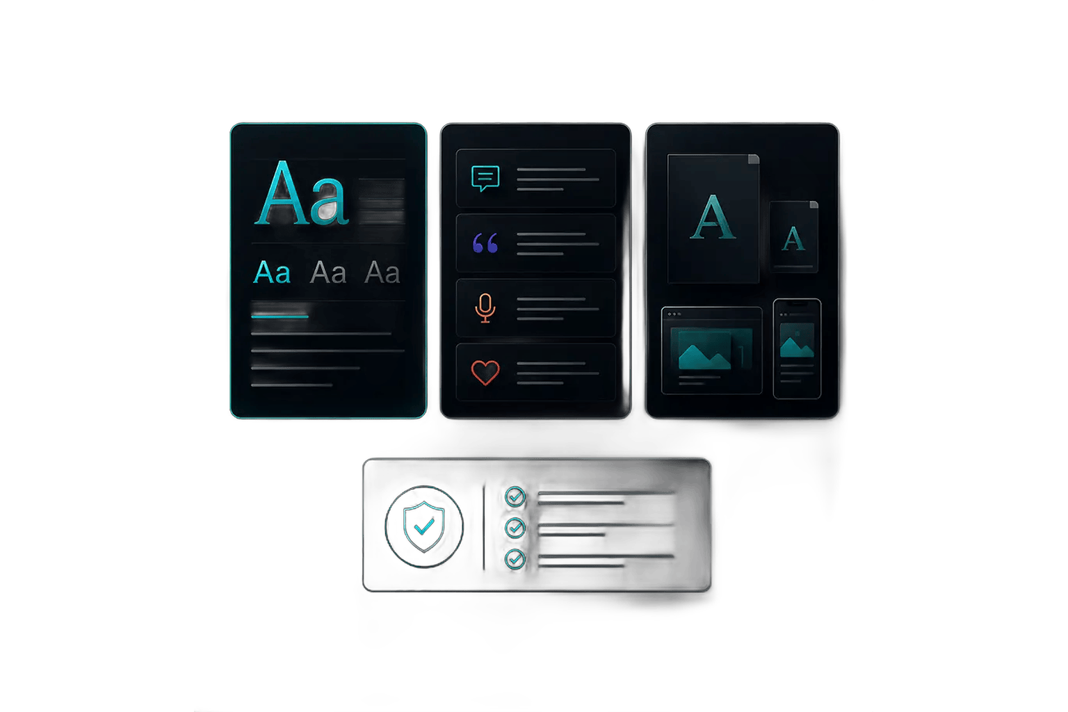 Brand voice, typography and content guidelines