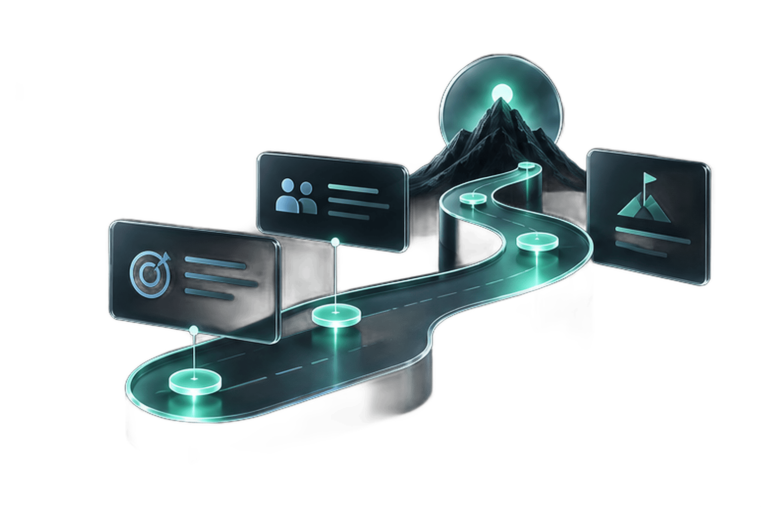 Cornerstone: Strategy & direction illustration