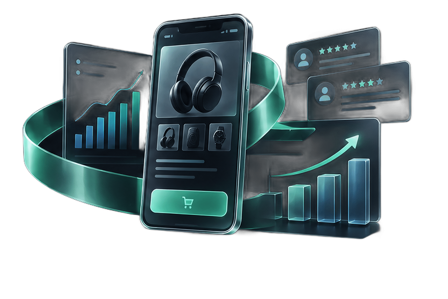 Ecommerce: Ongoing improvement illustration