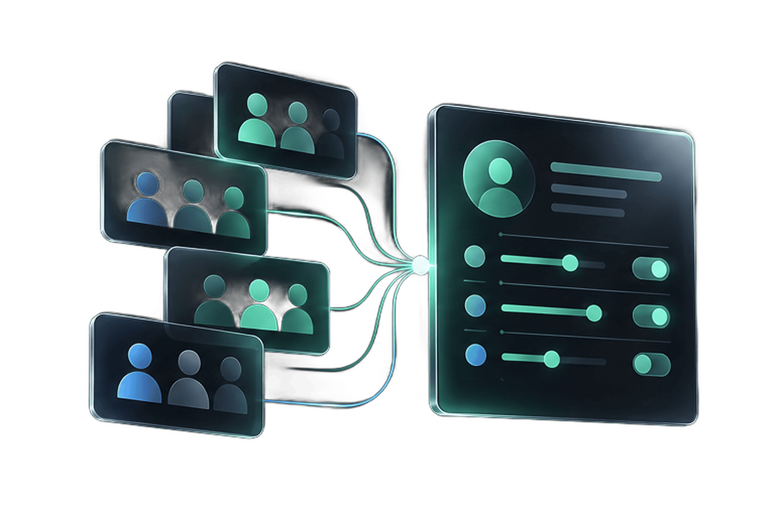 Email marketing: Audience planning illustration