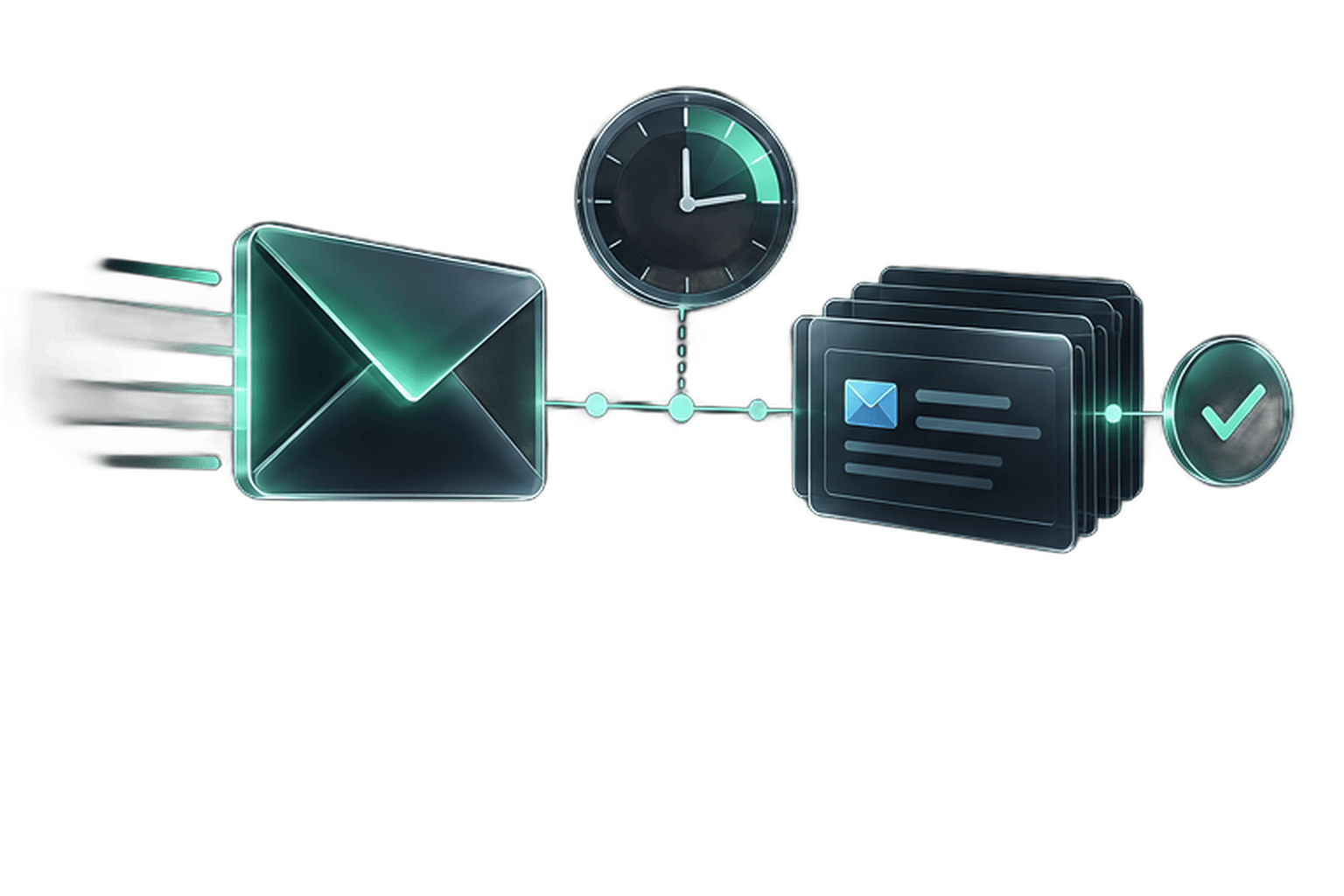 Email marketing: Campaign delivery illustration