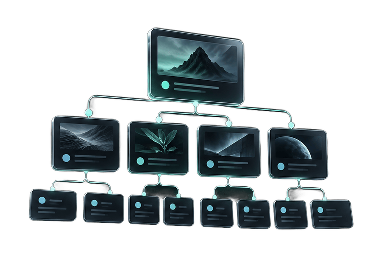 Enterprise seo: Site architecture illustration