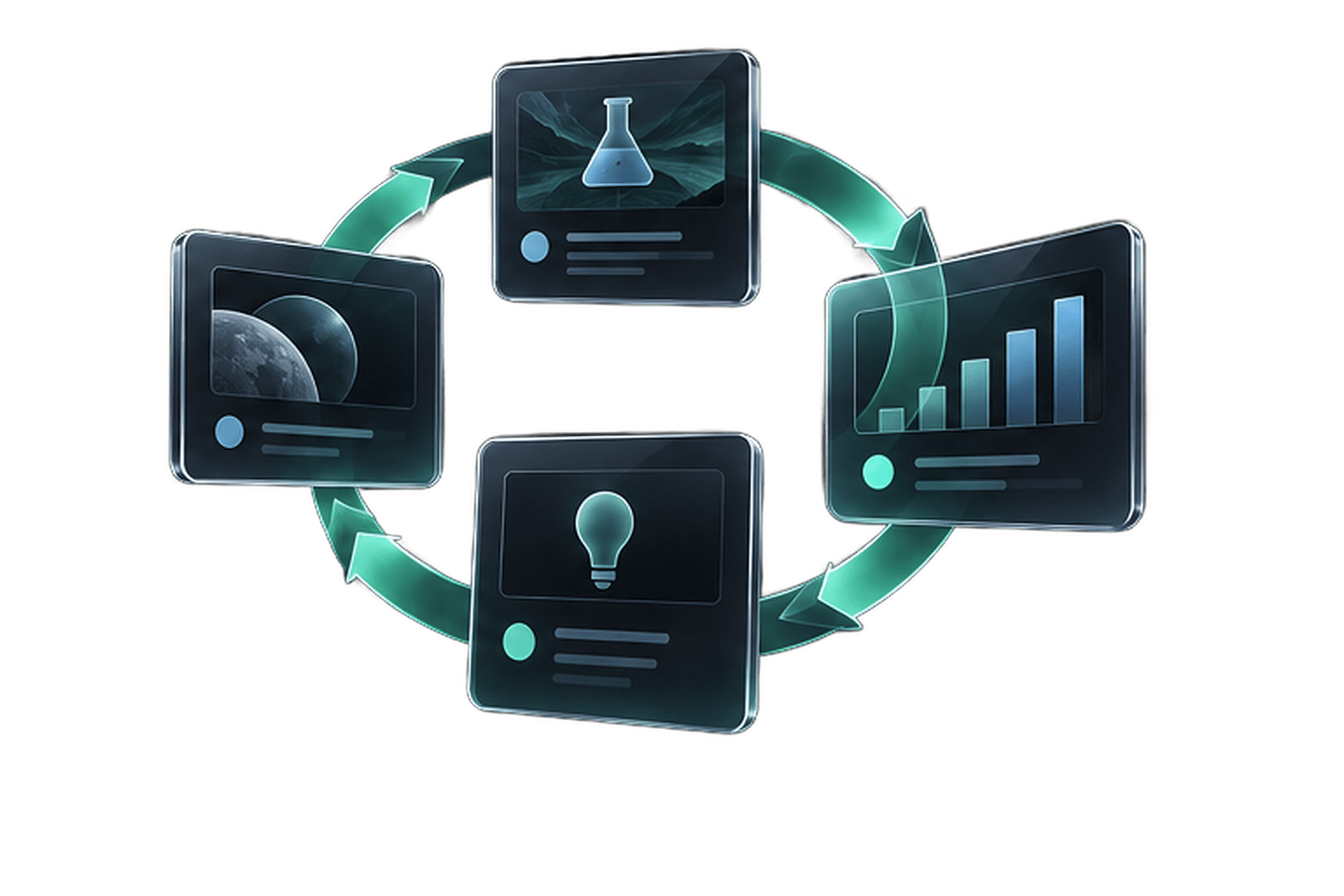 Growth marketing: Testing and learning illustration