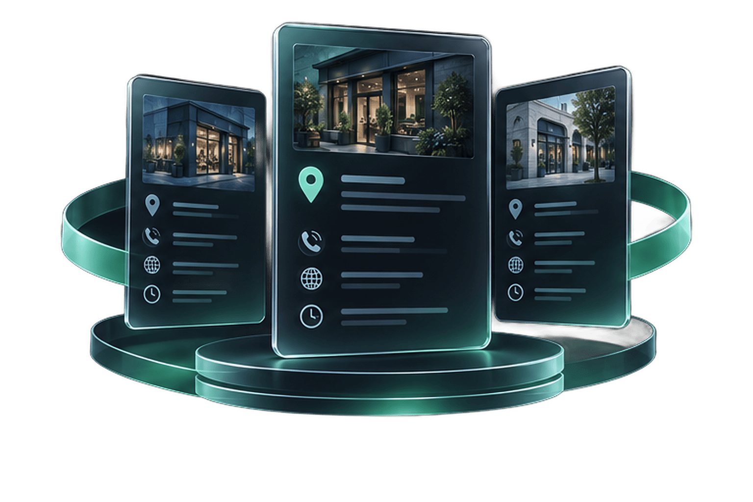 Local seo: Local information illustration