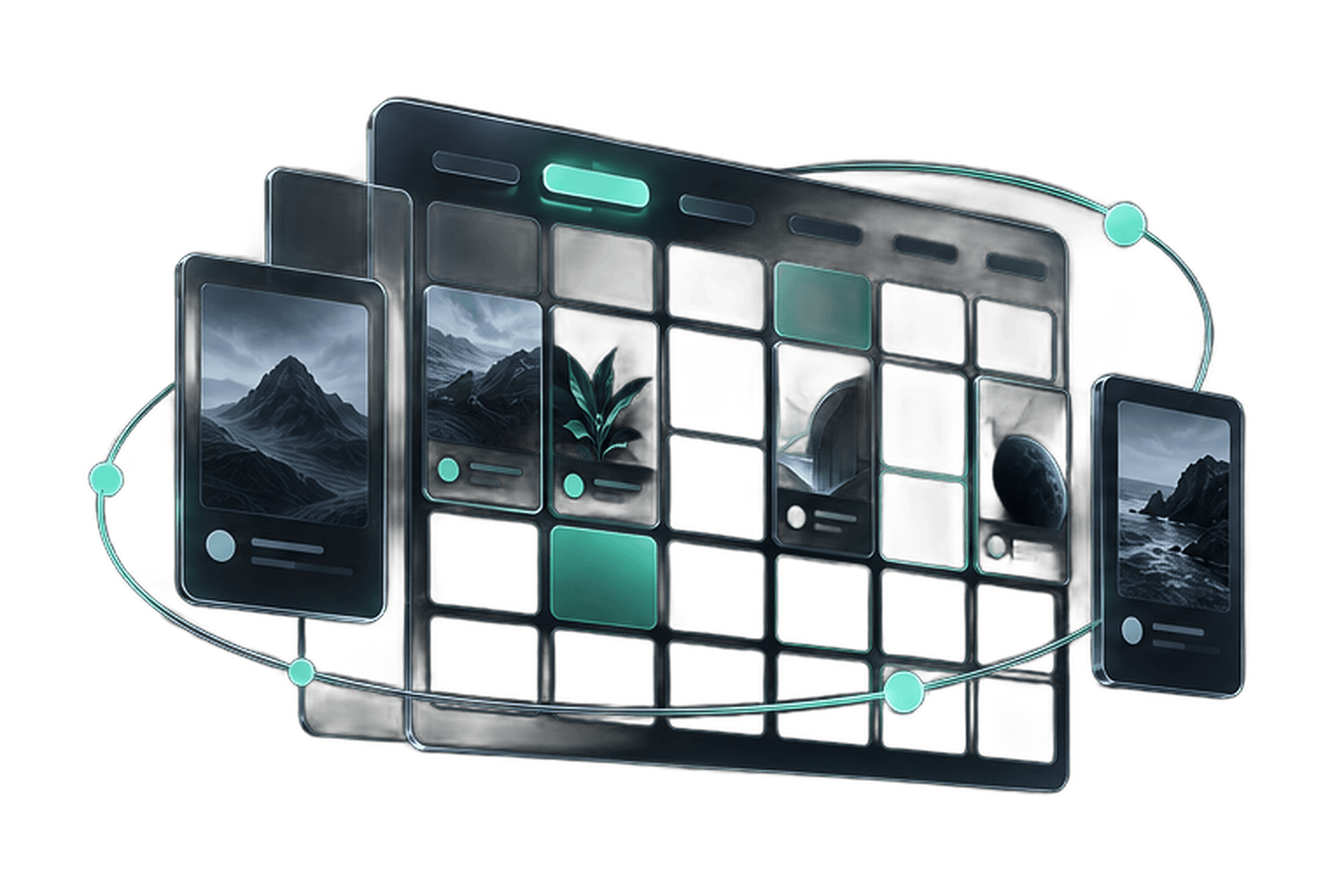 Organic social: Channel planning illustration