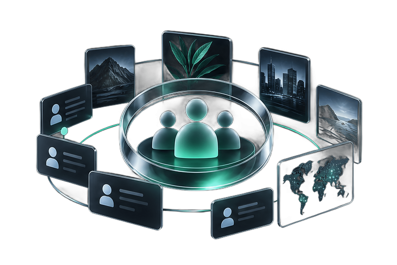 Paid social: Audience planning illustration