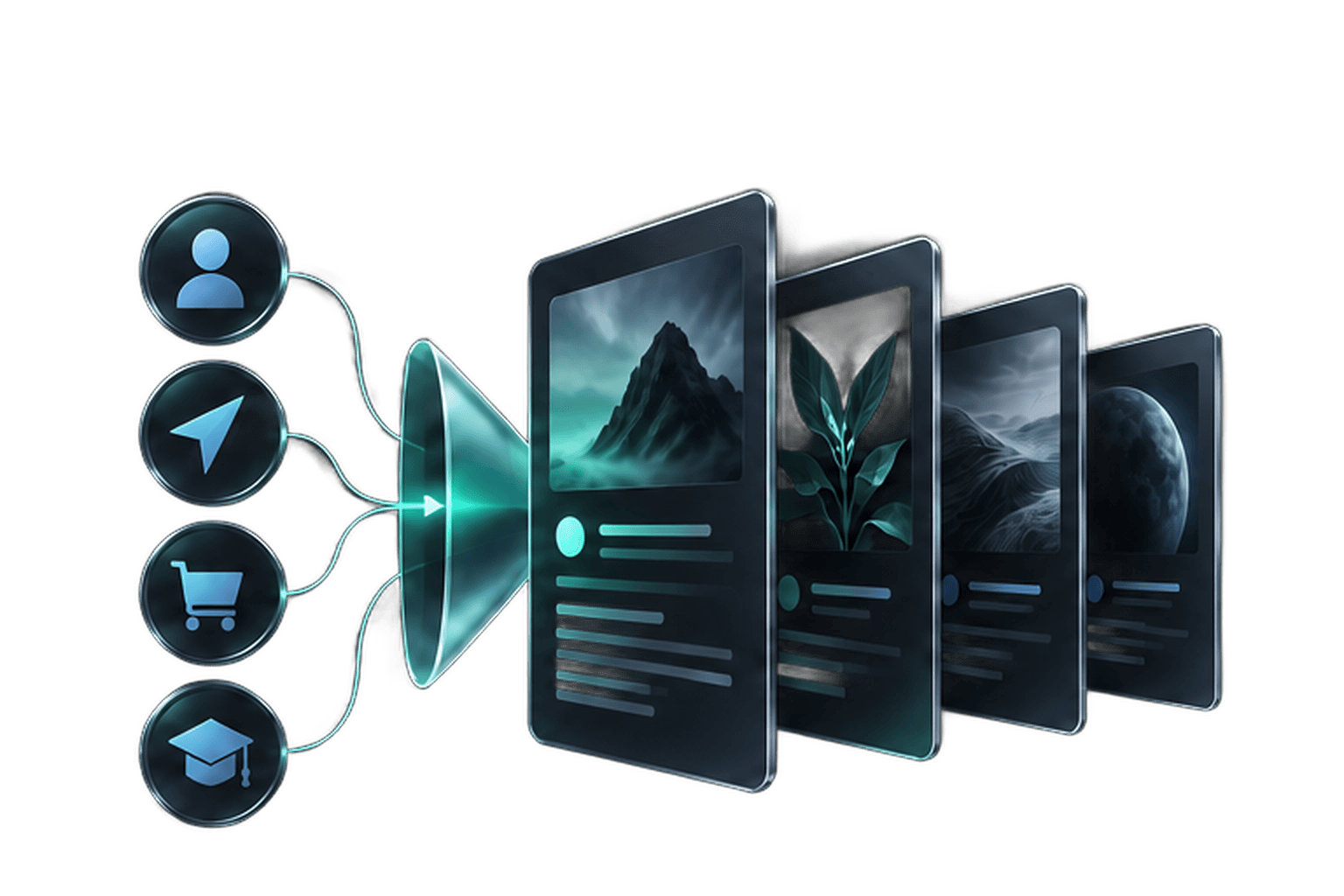 Seo: Content and search intent illustration