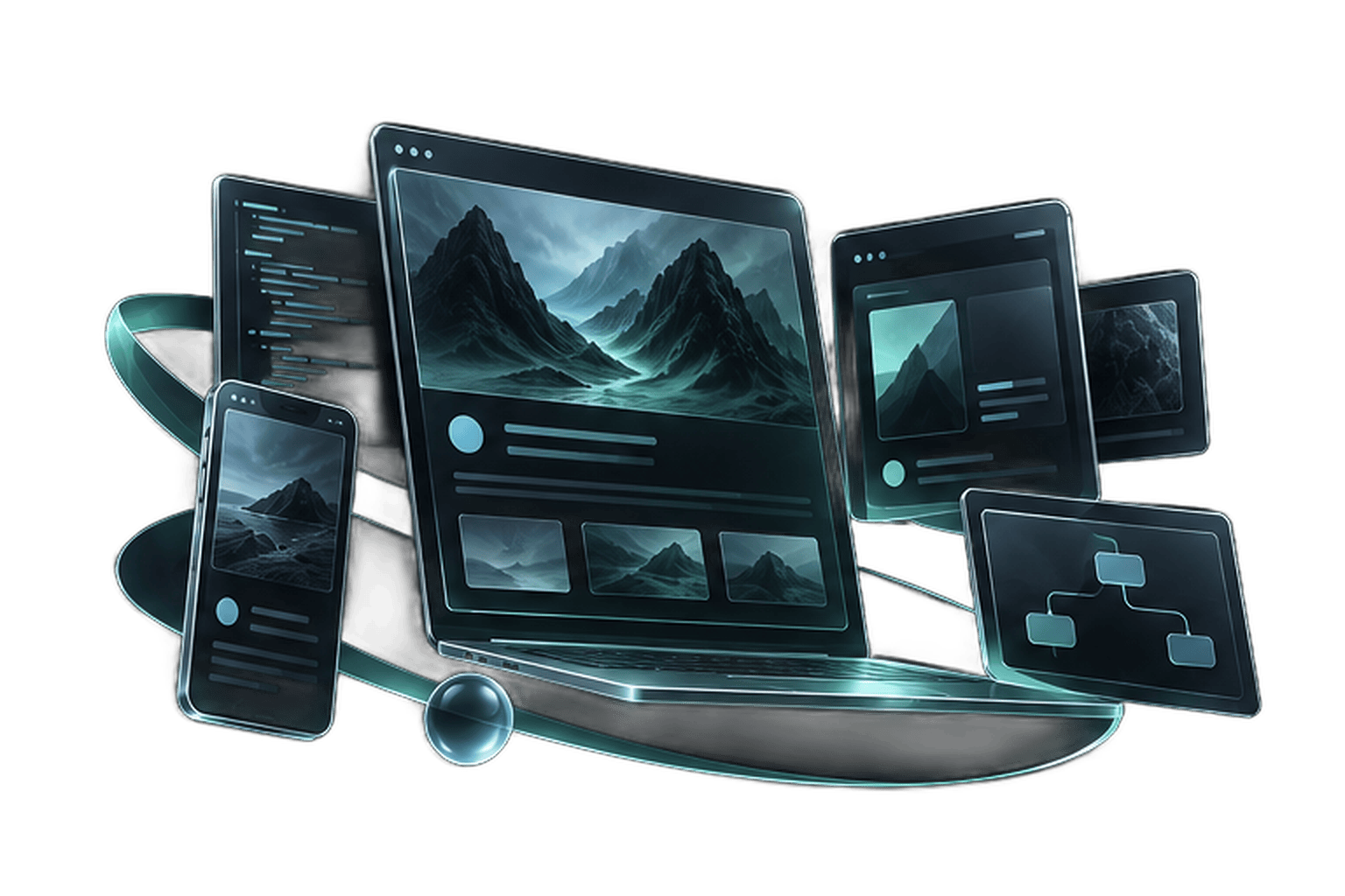 Services: Websites and platforms illustration