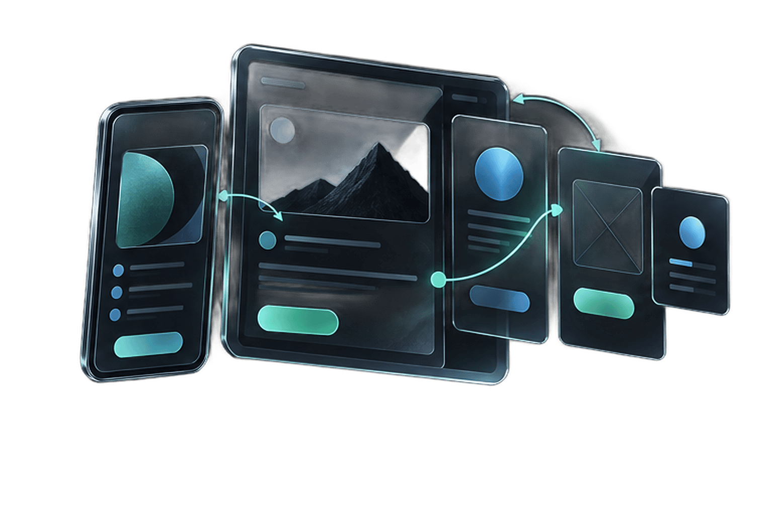 Ux design: Prototyping illustration
