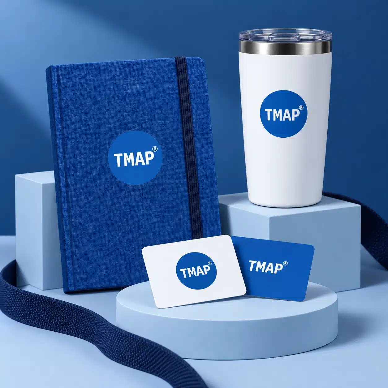 TMAP branded workshop kit concept. Brand application concept.